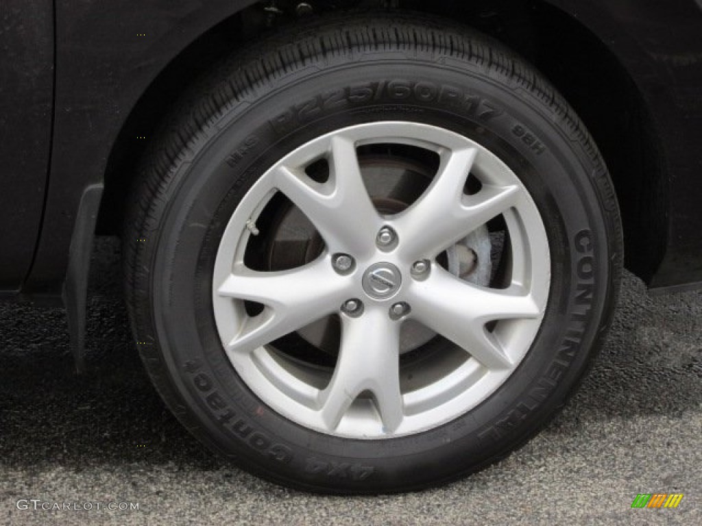 2011 Rogue SV AWD - Black Amethyst / Black photo #3