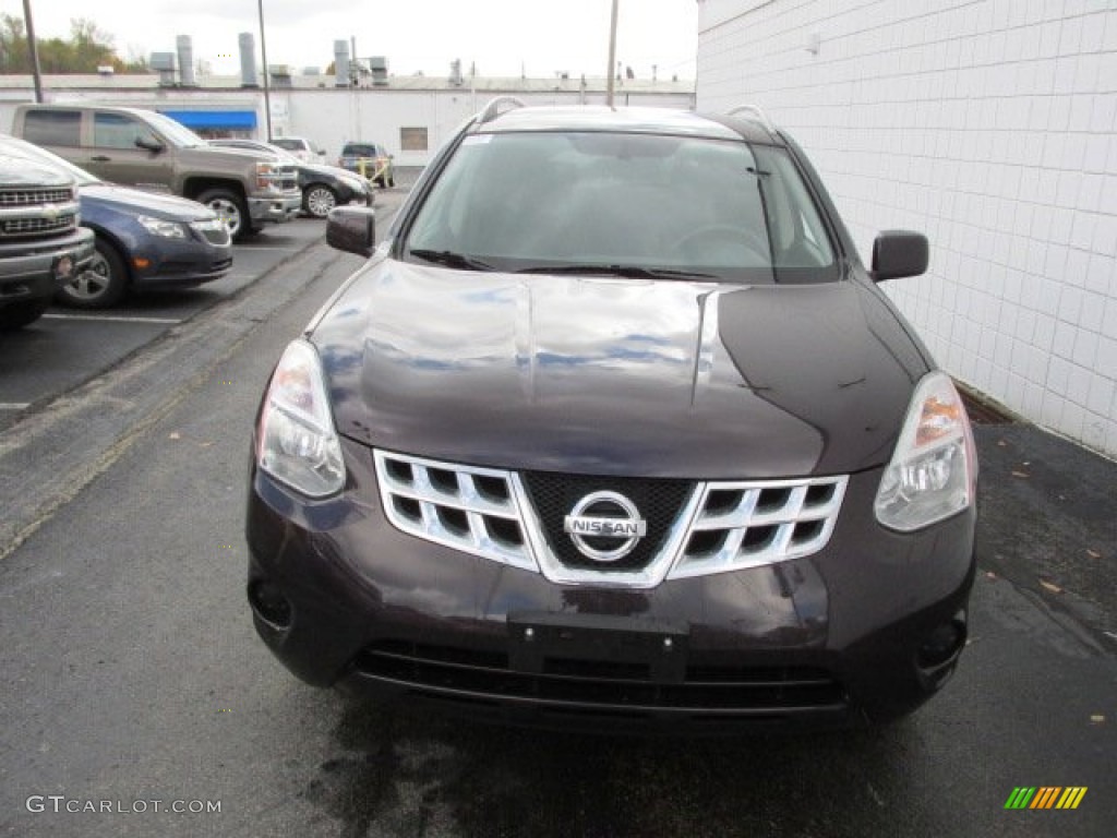 2011 Rogue SV AWD - Black Amethyst / Black photo #4