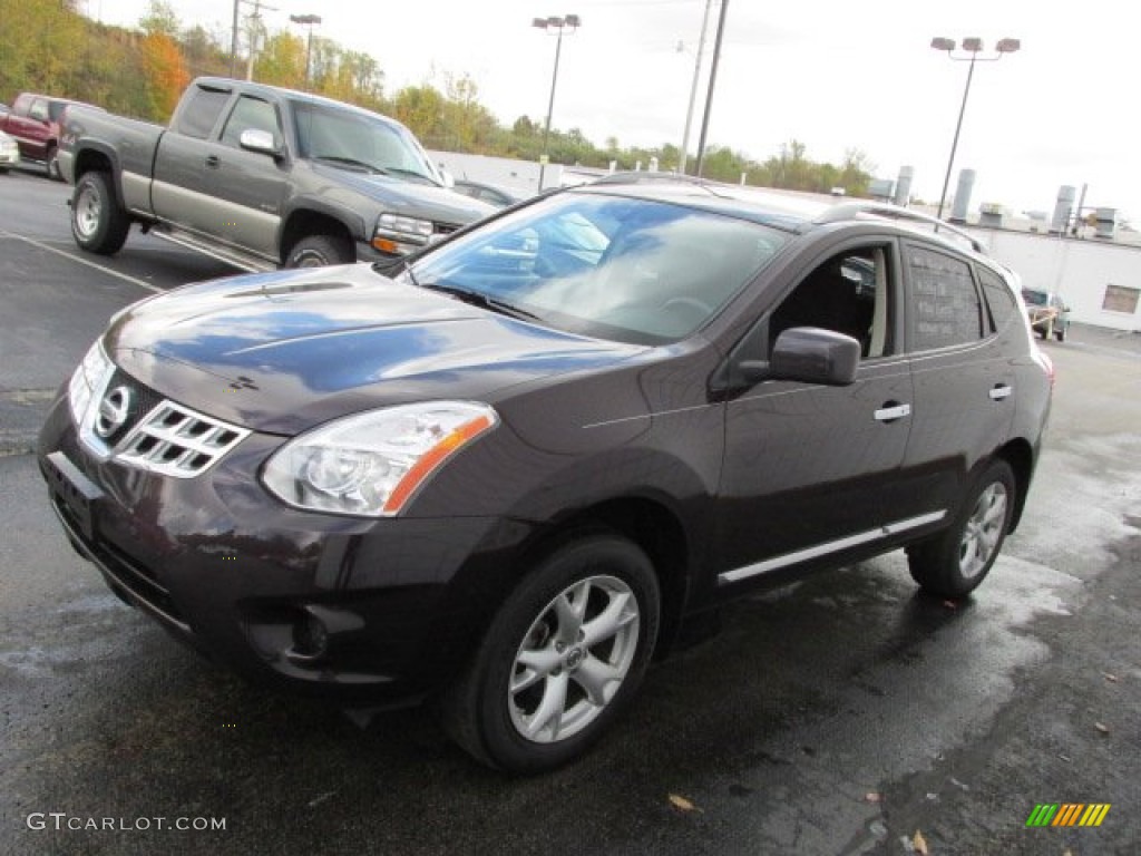 2011 Rogue SV AWD - Black Amethyst / Black photo #5