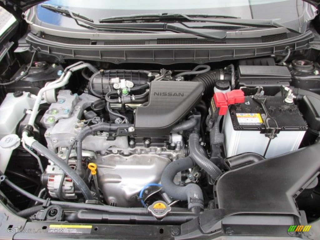 2011 Rogue SV AWD - Black Amethyst / Black photo #10