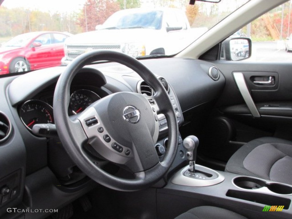2011 Rogue SV AWD - Black Amethyst / Black photo #11