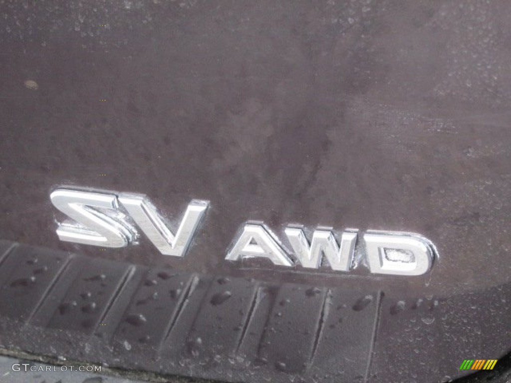 2011 Rogue SV AWD - Black Amethyst / Black photo #25