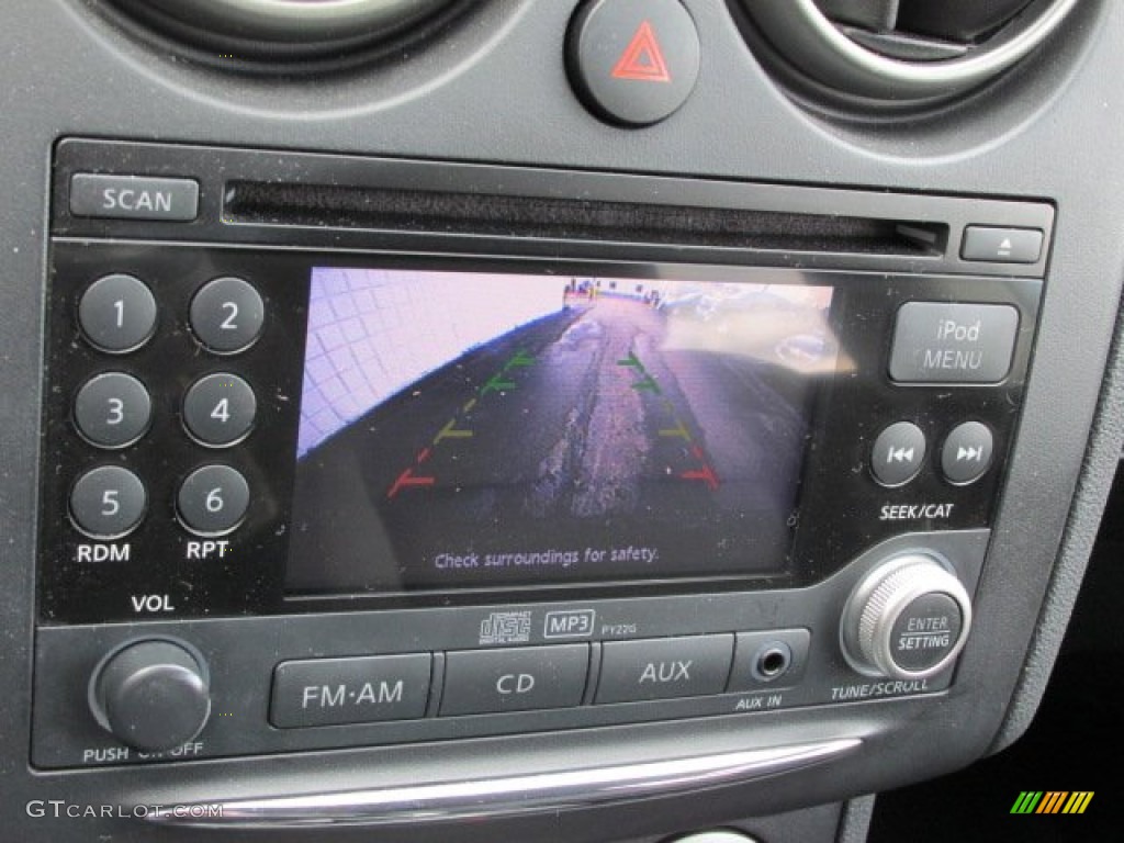 2011 Rogue SV AWD - Black Amethyst / Black photo #33