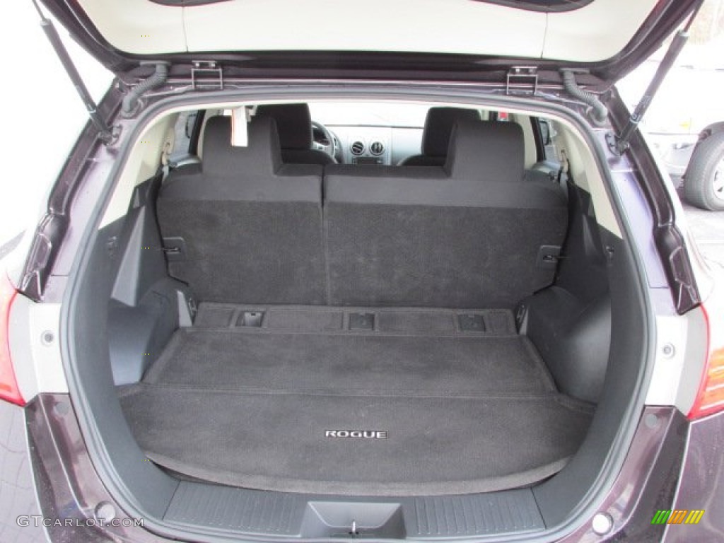 2011 Rogue SV AWD - Black Amethyst / Black photo #37