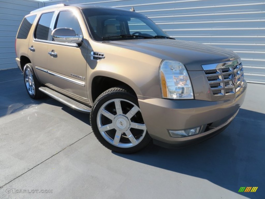 2007 Escalade AWD - Radiant Bronze / Cocoa/Light Cashmere photo #2