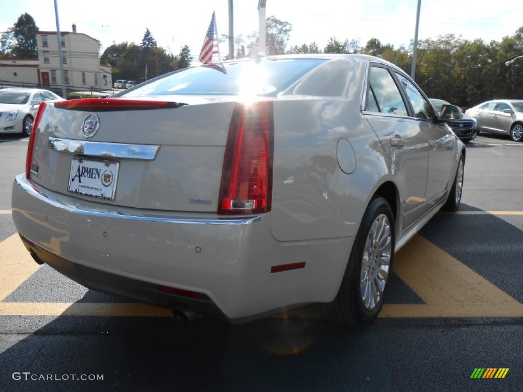 2011 CTS 4 3.6 AWD Sedan - Vanilla Latte Metallic / Cashmere/Cocoa photo #5