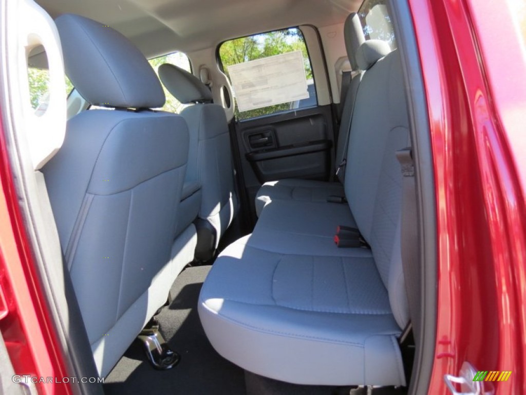 2014 1500 Express Quad Cab - Deep Cherry Red Crystal Pearl / Black/Diesel Gray photo #9