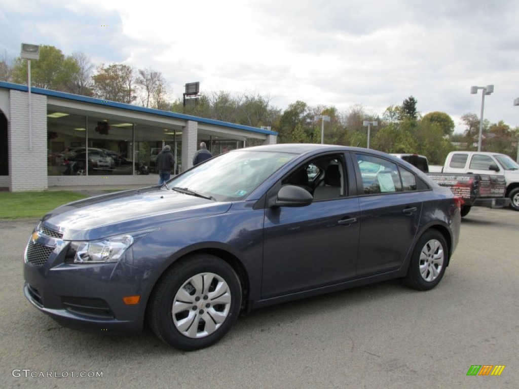 2014 Cruze LS - Atlantis Blue Metallic / Jet Black/Medium Titanium photo #1