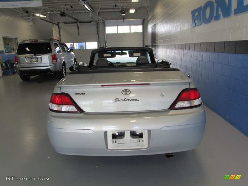 2001 Solara SLE V6 Convertible - Silverstream Opalescent / Charcoal photo #5