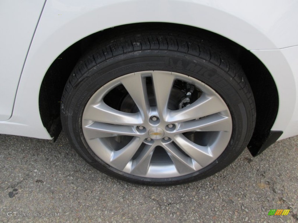 2014 Cruze LTZ - Summit White / Cocoa/Light Neutral photo #3