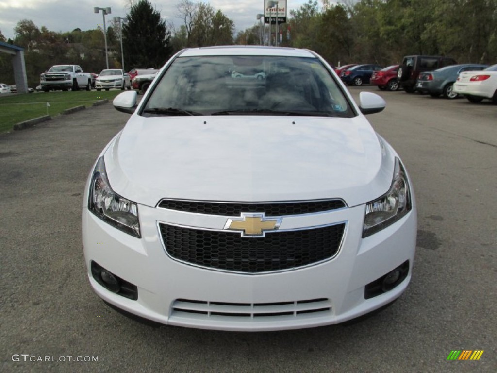 2014 Cruze LTZ - Summit White / Cocoa/Light Neutral photo #9