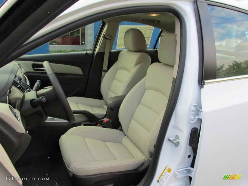 2014 Cruze LTZ - Summit White / Cocoa/Light Neutral photo #11