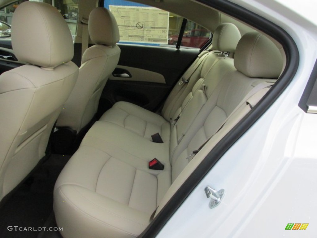 2014 Cruze LTZ - Summit White / Cocoa/Light Neutral photo #12