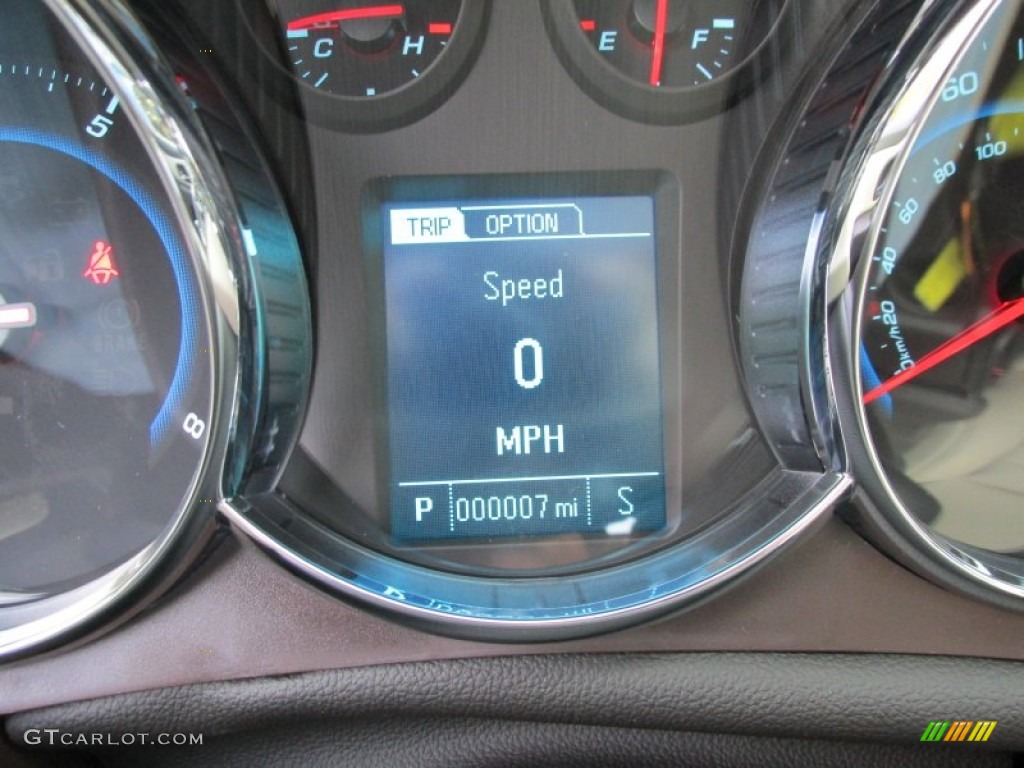 2014 Cruze LTZ - Summit White / Cocoa/Light Neutral photo #20