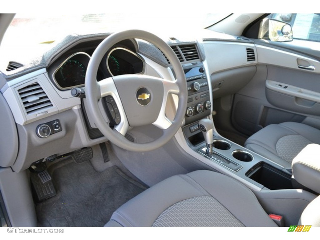 2011 Traverse LS AWD - Cyber Gray Metallic / Dark Gray/Light Gray photo #5