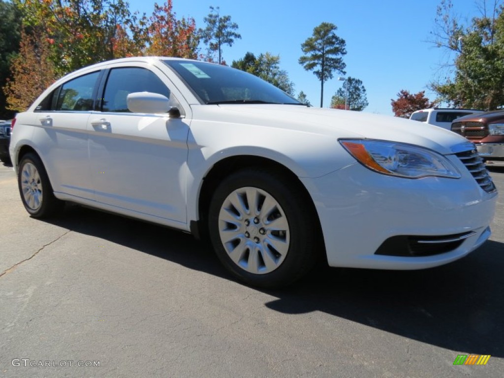 Bright White 2014 Chrysler 200 LX Sedan Exterior Photo #87251064