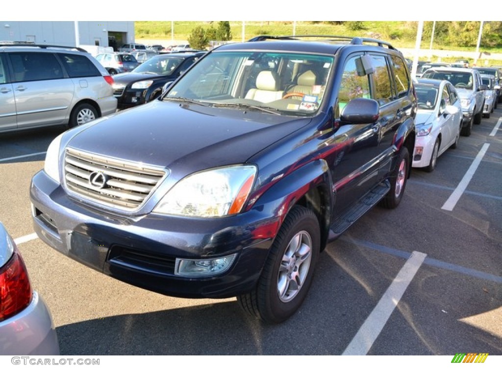 2004 GX 470 - Blue Meridian Pearl / Ivory photo #4