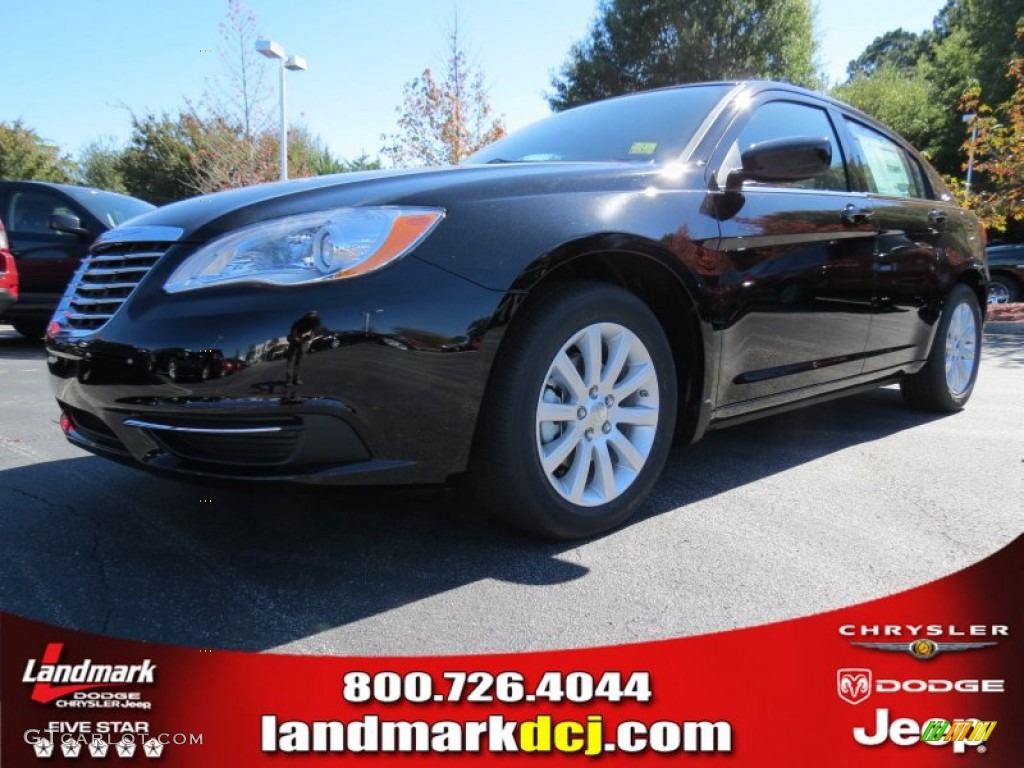 2014 200 Touring Sedan - Black Clear Coat / Black photo #1