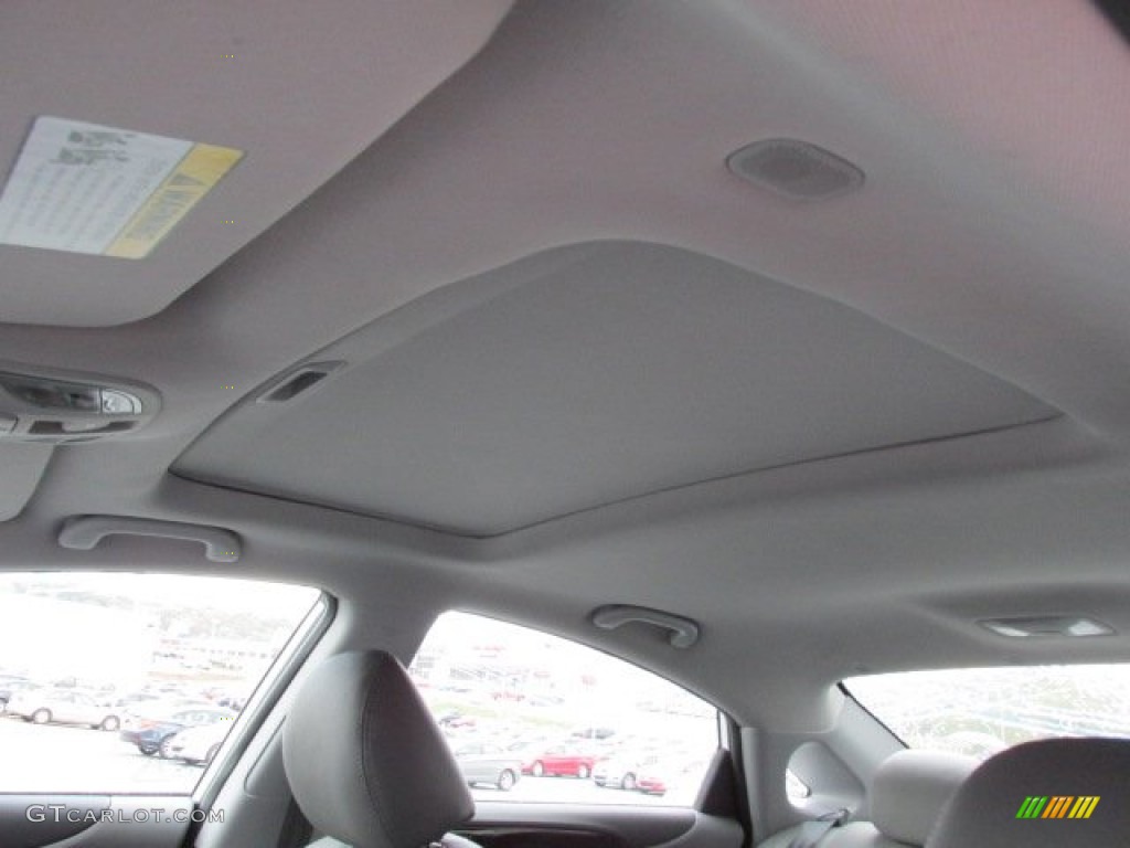 2014 Sonata Limited - Pearl White / Gray photo #8