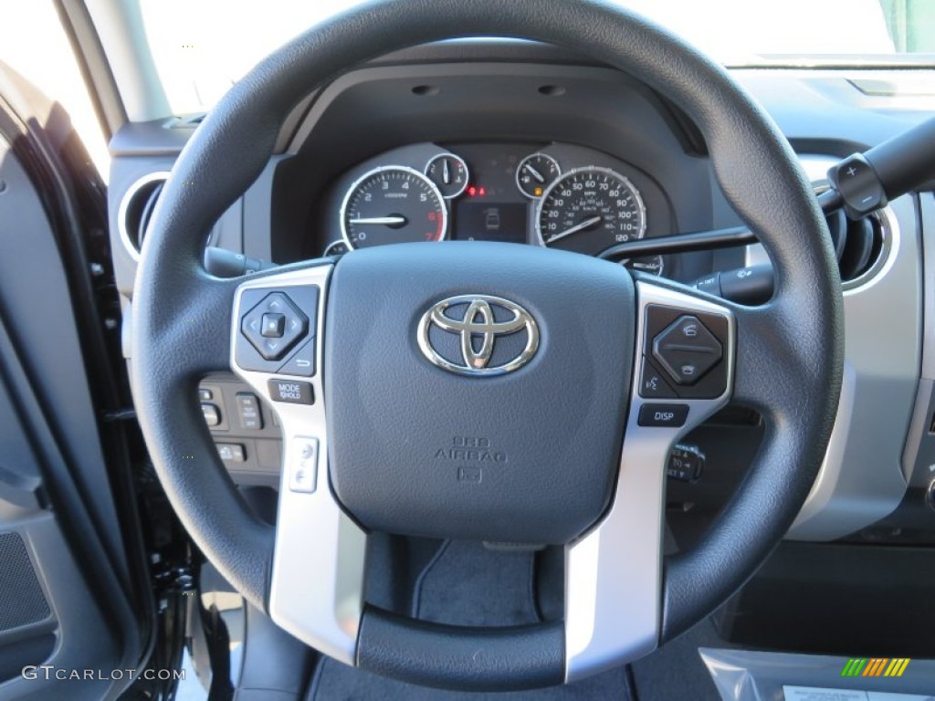 2014 Tundra SR5 Double Cab - Black / Graphite photo #31