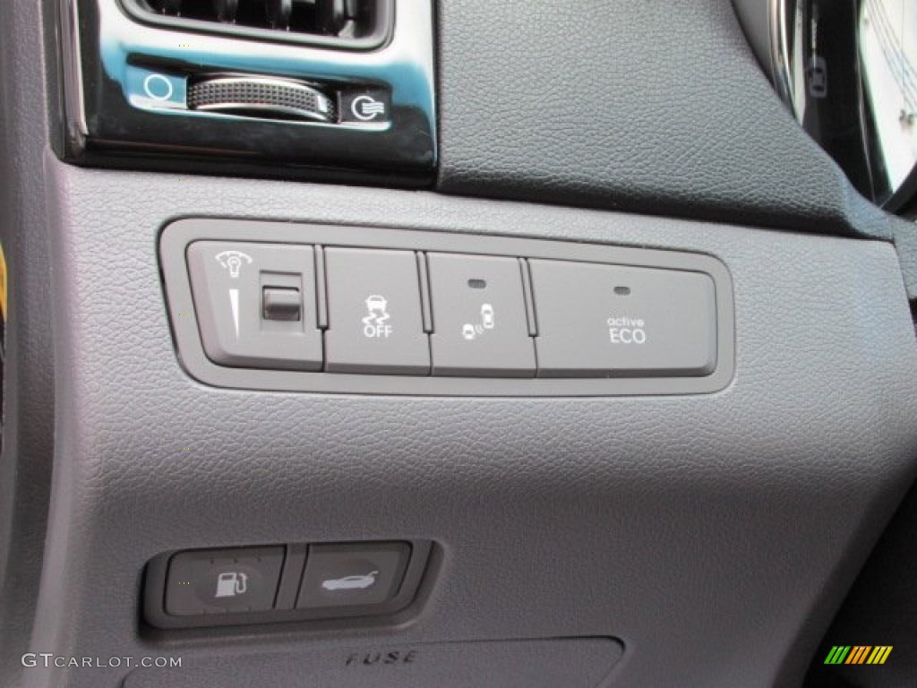 2014 Sonata Limited - Pearl White / Gray photo #14