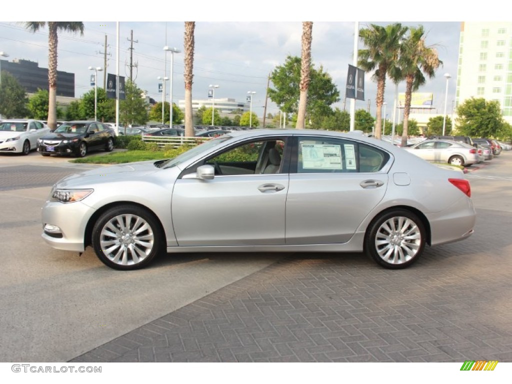 Silver Moon 2014 Acura RLX Technology Package Exterior Photo #87252597