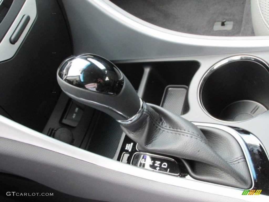 2014 Sonata Limited - Pearl White / Gray photo #15