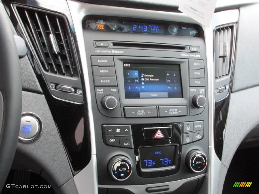 2014 Sonata Limited - Pearl White / Gray photo #16