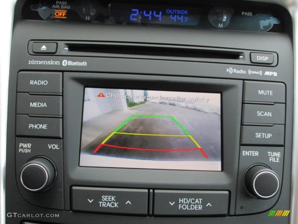 2014 Sonata Limited - Pearl White / Gray photo #17