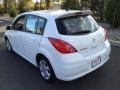 2011 Fresh Powder White Nissan Versa 1.8 SL Hatchback  photo #5