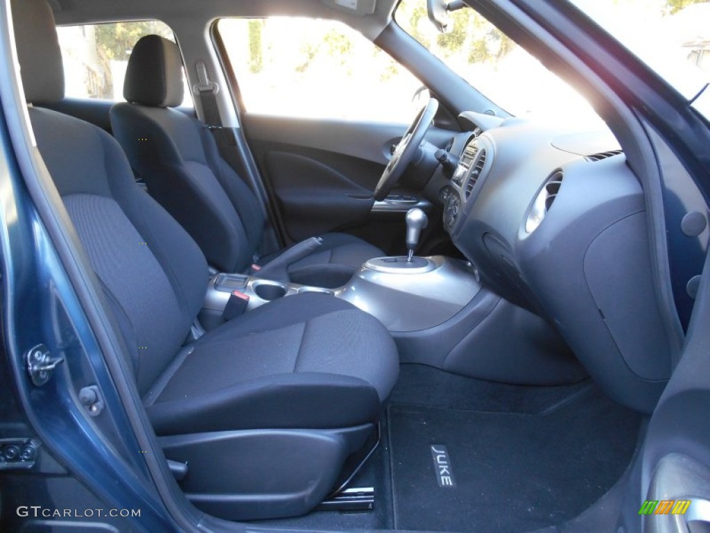 2012 Juke S AWD - Graphite Blue / Black/Silver Trim photo #11