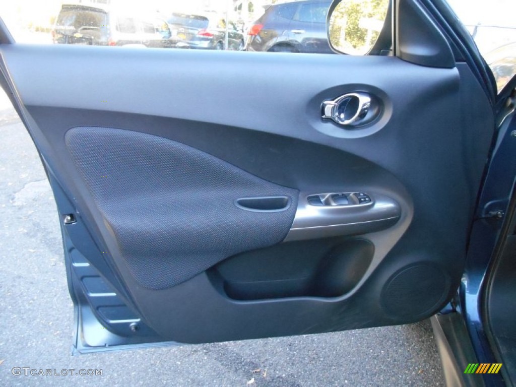 2012 Juke S AWD - Graphite Blue / Black/Silver Trim photo #12