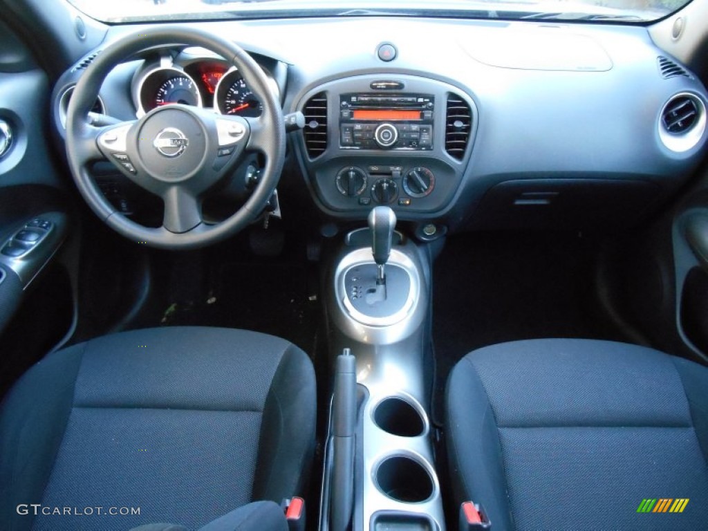 2012 Juke S AWD - Graphite Blue / Black/Silver Trim photo #15