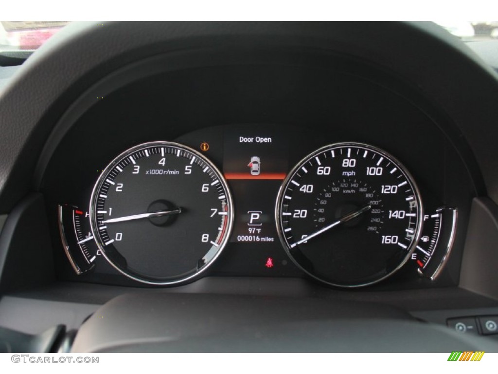 2014 Acura RLX Technology Package Gauges Photos
