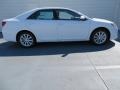2014 Super White Toyota Camry XLE  photo #3
