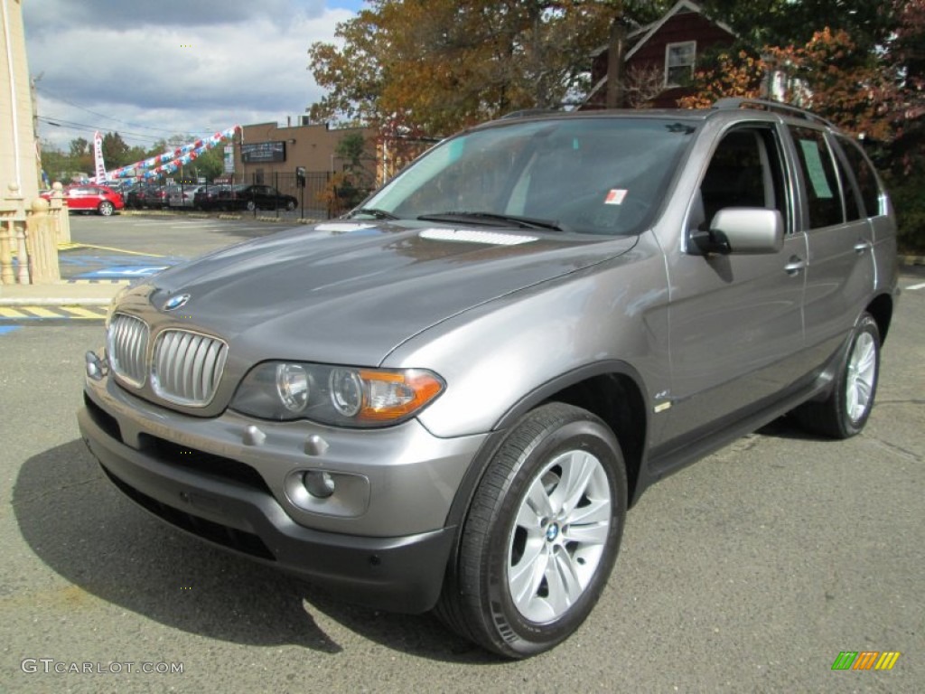 Sterling Grey Metallic 2004 BMW X5 4.4i Exterior Photo #87253518