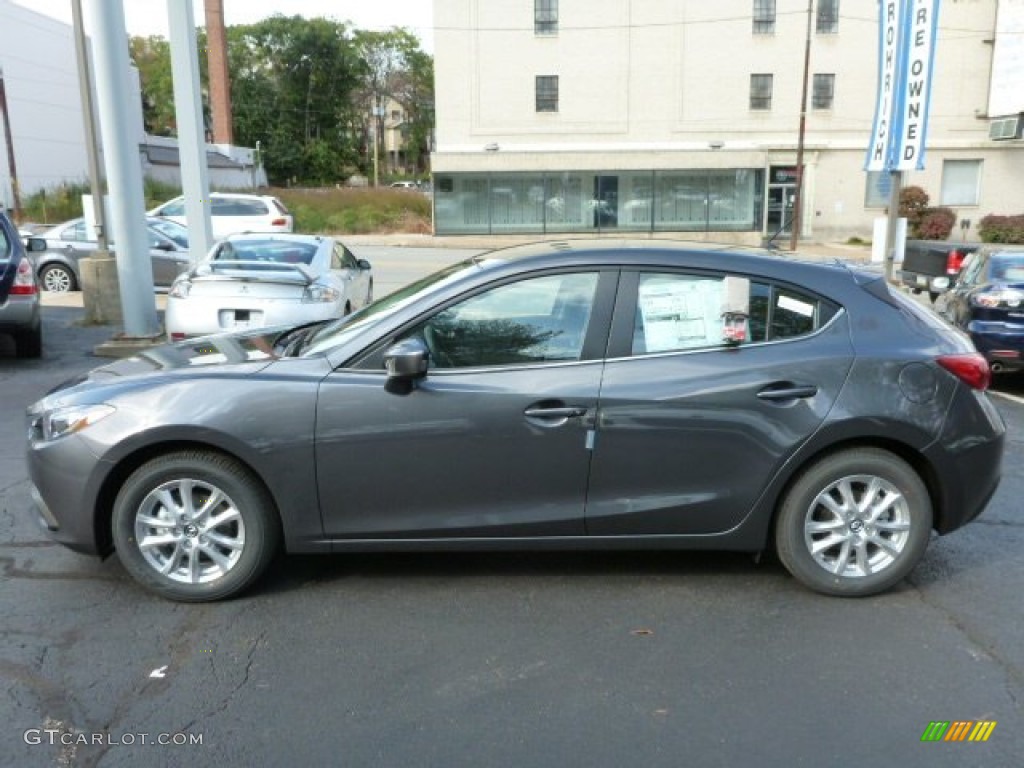 Meteor Gray Mica 2014 Mazda MAZDA3 i Touring 5 Door Exterior Photo #87253773