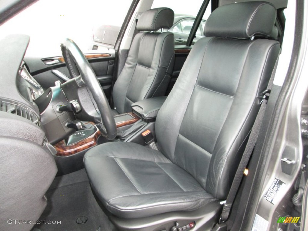 Black Interior 2004 BMW X5 4.4i Photo #87253791