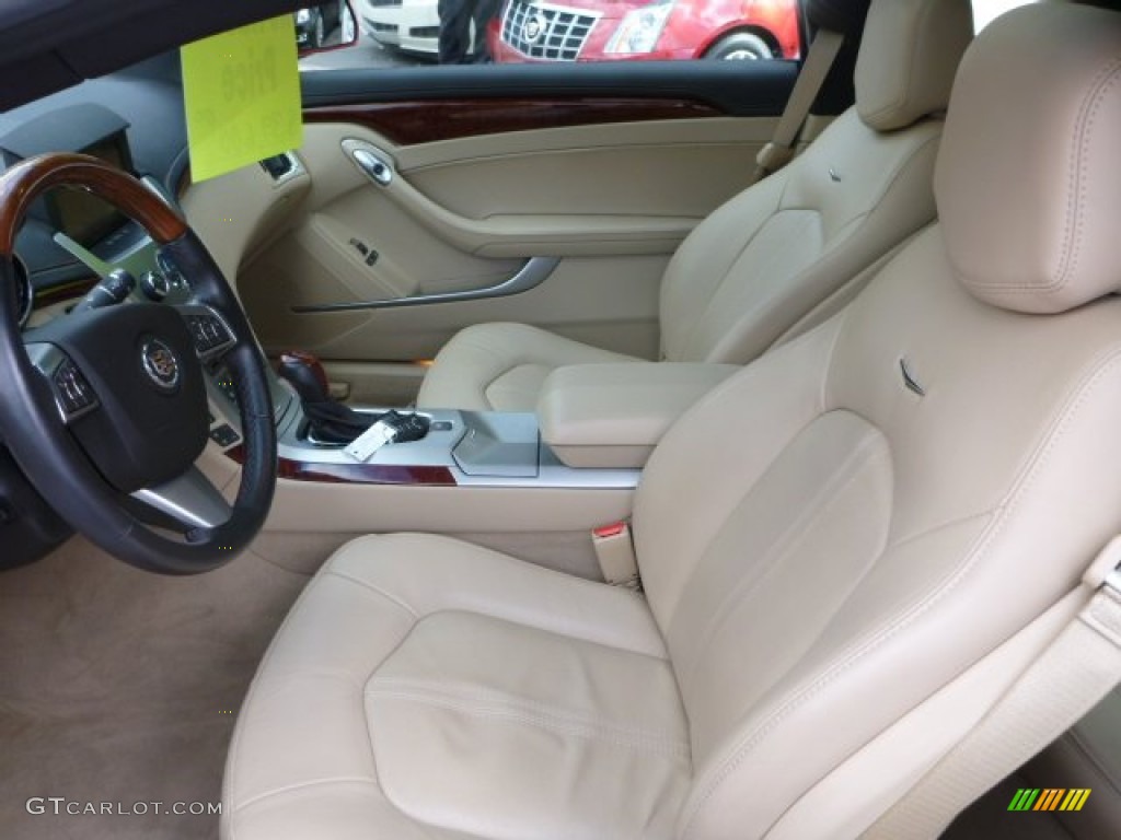 2012 Cadillac CTS 4 AWD Coupe Front Seat Photo #87254652