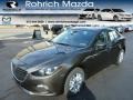 2014 Titanium Flash Mica Mazda MAZDA3 i Grand Touring 4 Door  photo #1