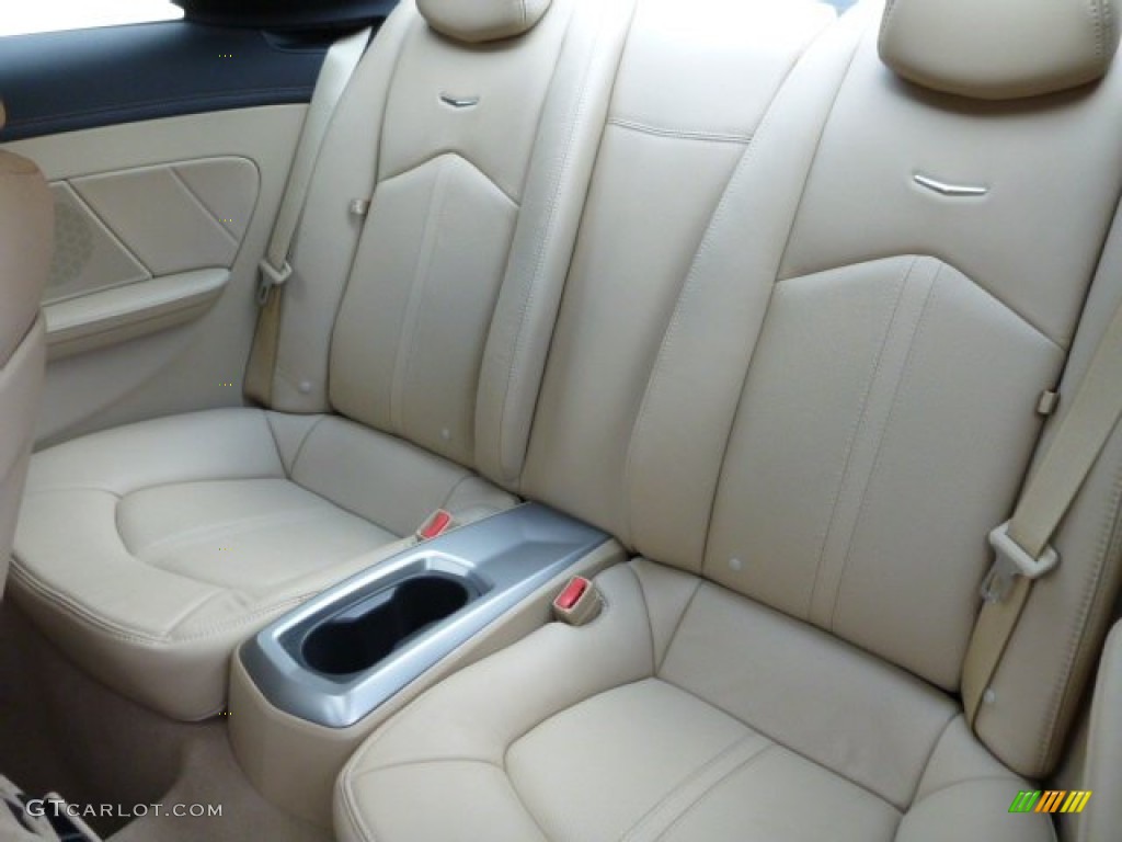 2012 Cadillac CTS 4 AWD Coupe Rear Seat Photo #87254676
