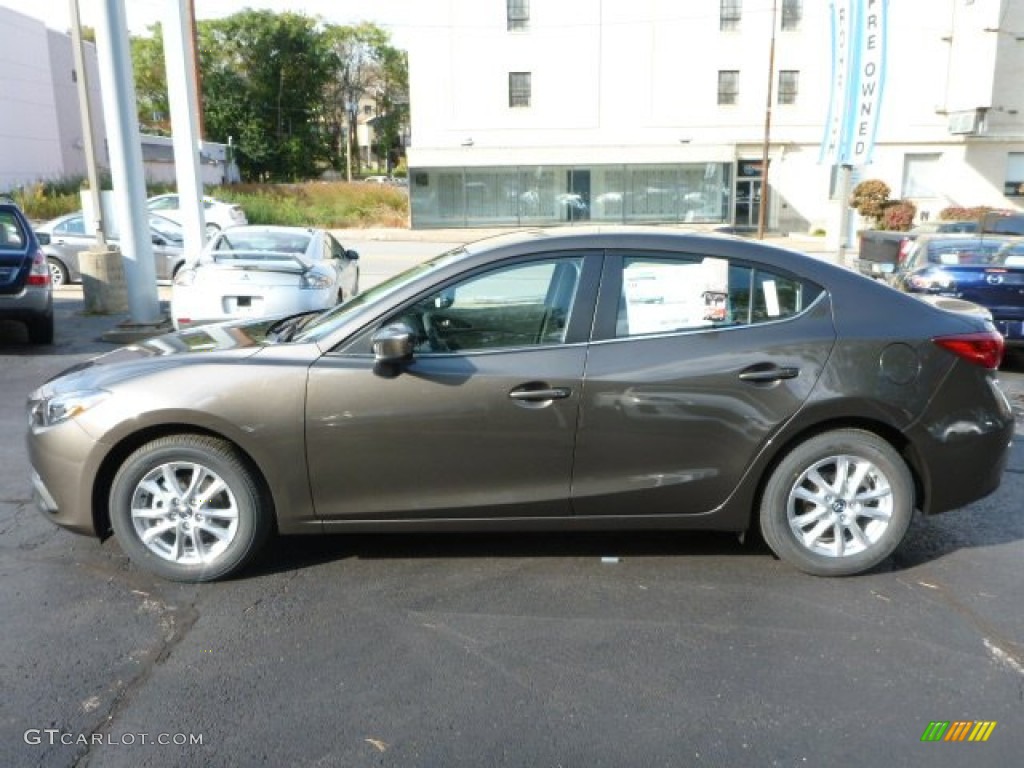 Titanium Flash Mica 2014 Mazda MAZDA3 i Grand Touring 4 Door Exterior Photo #87254685