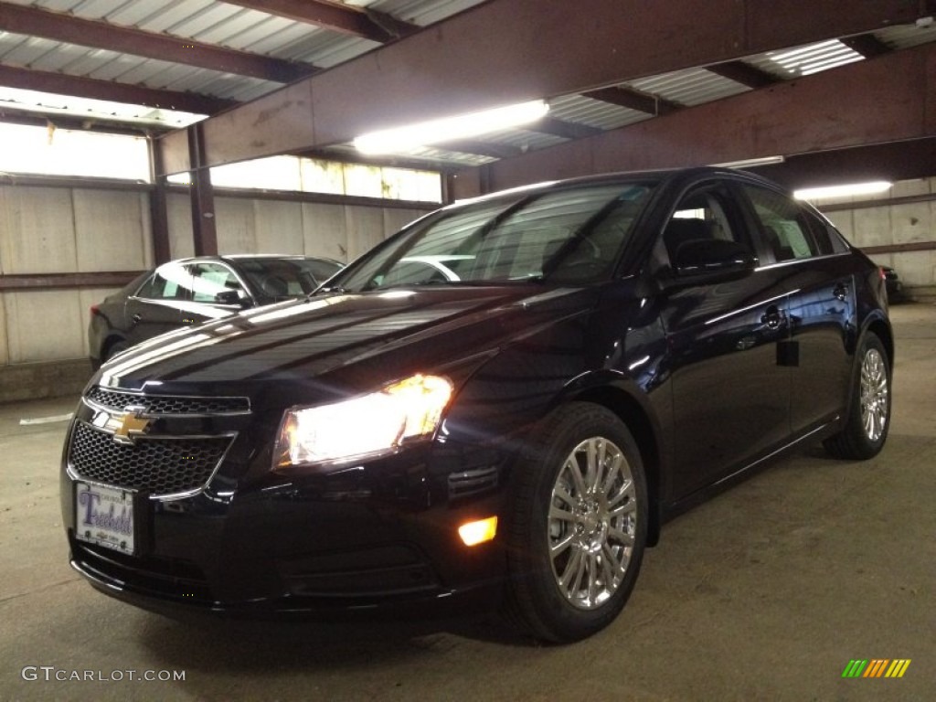 2014 Cruze Eco - Blue Ray Metallic / Jet Black photo #1