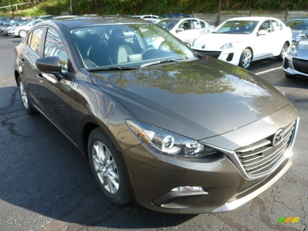 Titanium Flash Mica 2014 Mazda MAZDA3 i Grand Touring 4 Door Exterior Photo #87254805