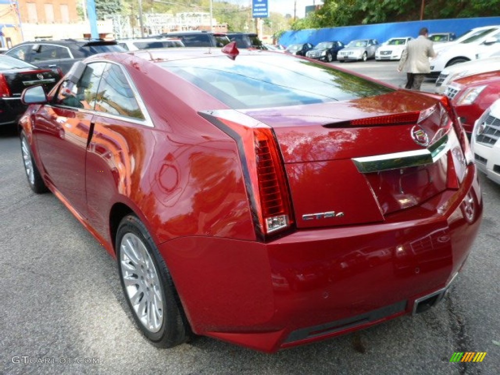 Crystal Red Tintcoat 2012 Cadillac CTS 4 AWD Coupe Exterior Photo #87254817