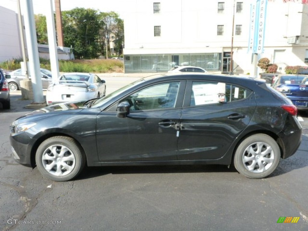 Jet Black Mica 2014 Mazda MAZDA3 i Sport 5 Door Exterior Photo #87255603