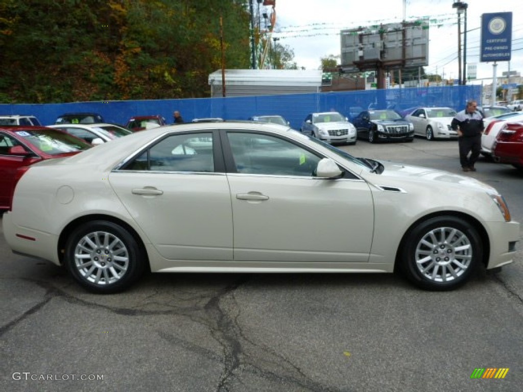2011 CTS 4 3.0 AWD Sedan - Vanilla Latte Metallic / Cashmere/Cocoa photo #14