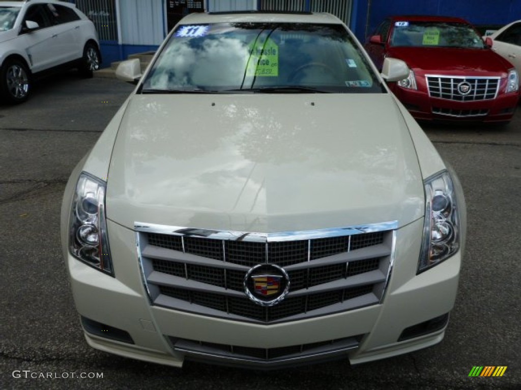 2011 CTS 4 3.0 AWD Sedan - Vanilla Latte Metallic / Cashmere/Cocoa photo #15