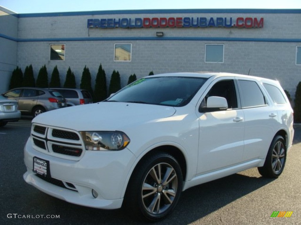 Bright White Dodge Durango