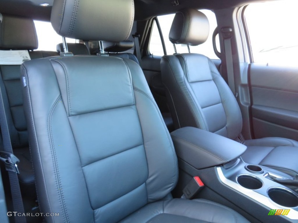 2014 Explorer XLT - White Platinum / Charcoal Black photo #21